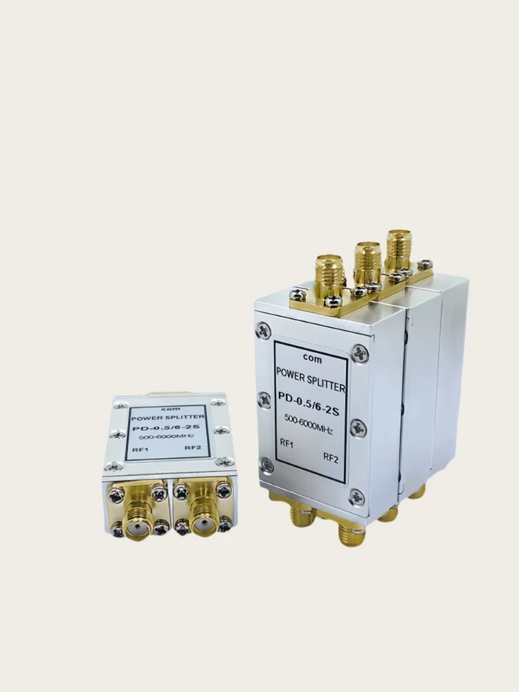 2 Way SMA Power Splitter 500-6000MHZ SMA power divider signal cable Adapter splitter 1 to 2divider