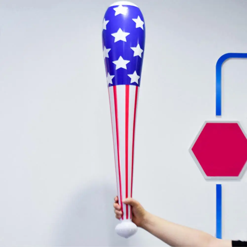 Fashion Flag Stick  Clear Print Exquisite Workmanship Inflatable Baseball Bat  Inflatable Flag Stick Hammer