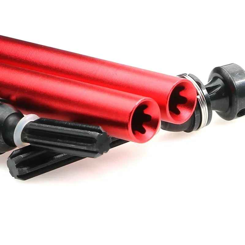 

Aluminum Alloy + 45# Steel CVD Front + Rear Drive Shaft for Axial 1/10 RBX10 Ryft 4WD RC CAR