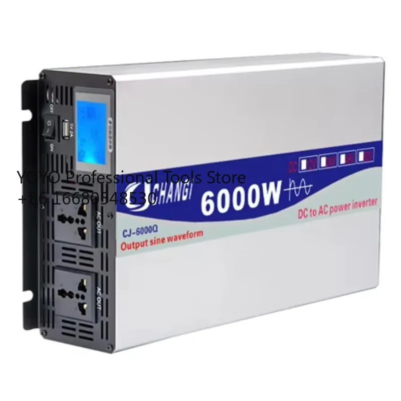 Hal Solar Inverter Off Grin 12V 24V 48V 220v 3000W 5000W 6000W With Remote Controller