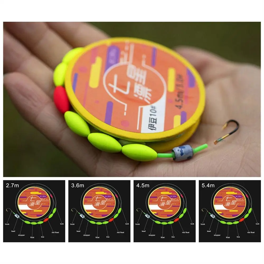 Fishing Lead Fishing Hooks Line Fishing Stopper Carbon Steel Hook and Line Fishing Float Fish Fishing Line Hooks
