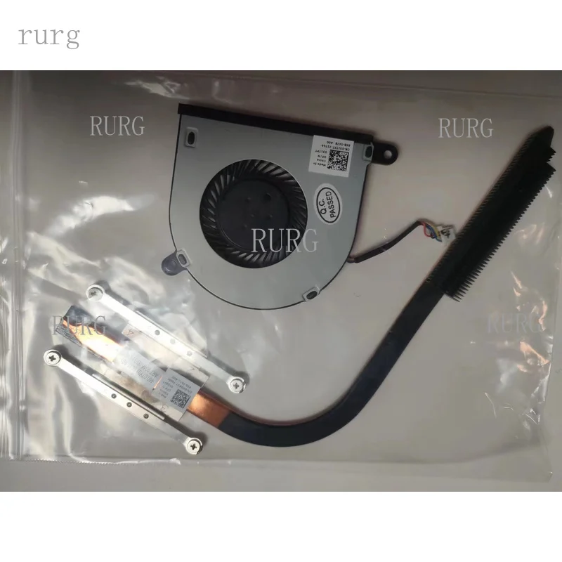 R+  For Dell Inspiron 5368 5568 7579 7569 P58F Cooling Fan 031TPT + Heatsink 0XG6VT
