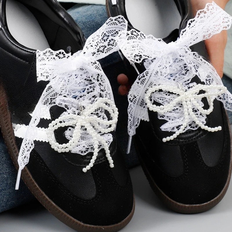 1Pair Women Canvas Sneakers Outdoor Casual Shoes Shoelace 100/120/140CM Women New Flat Lace Shoe Laces Shoelaces