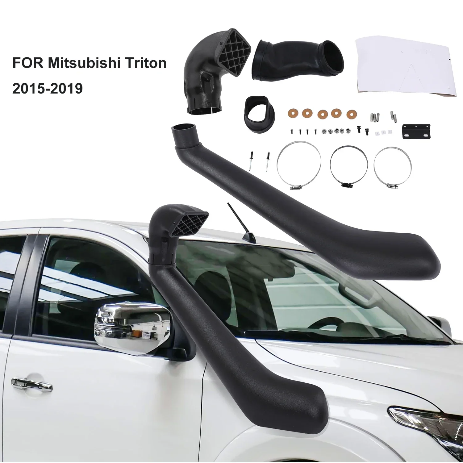 Car Snorkel Kits Air Intake for Mitsubishi l200 Triton 2015-2018 Barbarian Fiat Fullback Ram 1200 Mitsubishi Strada Strakar