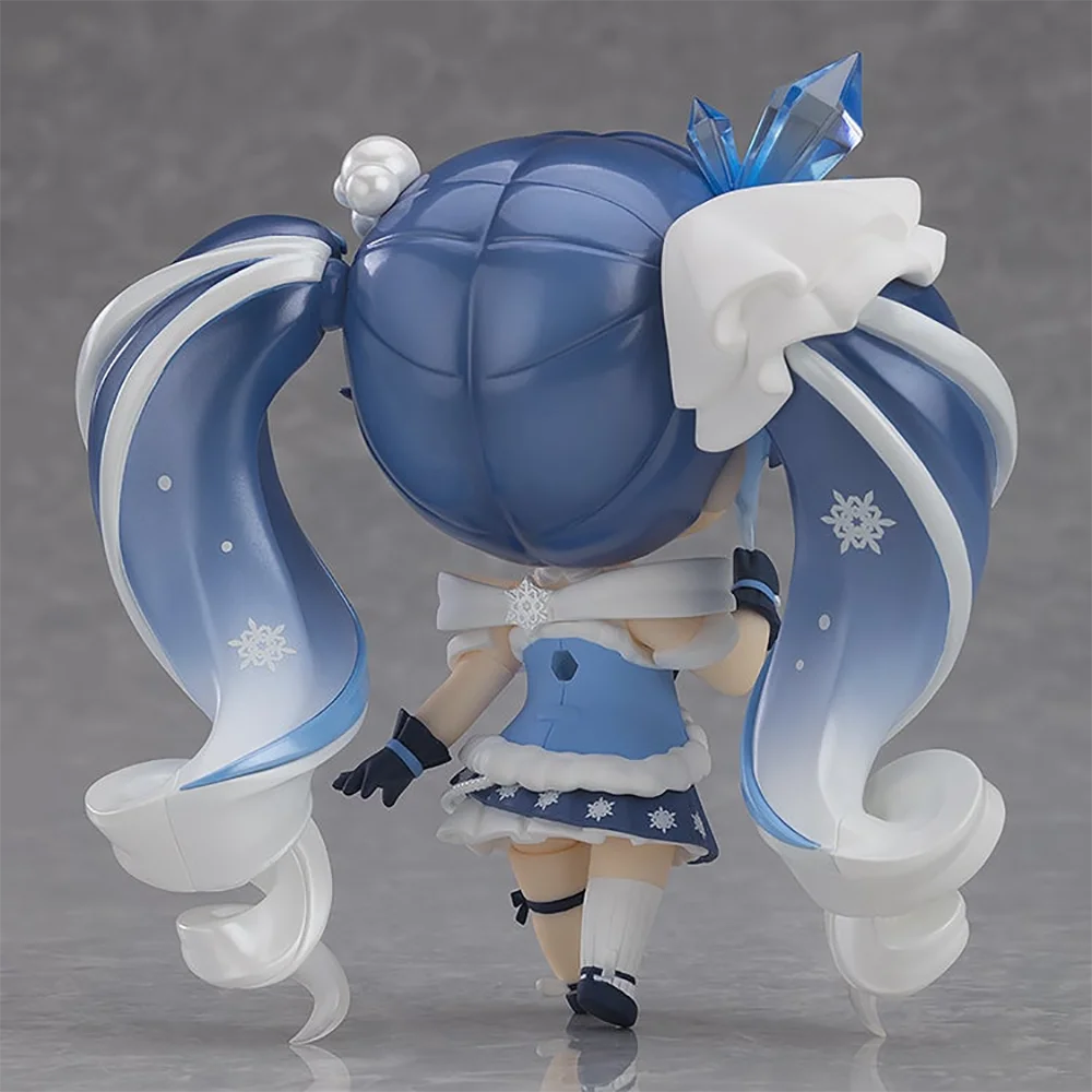 Оригинальный GSC 2643 Hatsune Miku (Снег, Crystal Snow Ver.) Q-версия аниме-фигурка каваи, экшн-фигурка, сборная модель, в наличии