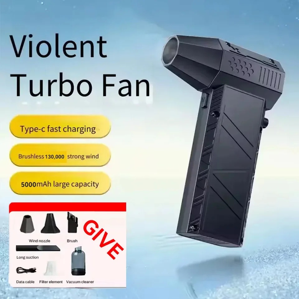 Get the Violent Fan with Powerful Air Blower for Just .39