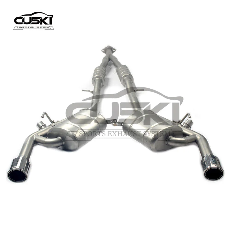 Catback Exhaust For Infiniti Q50 2010-2013 High Performance Stainless Steel Exhaust Pipe Car Exhaust System