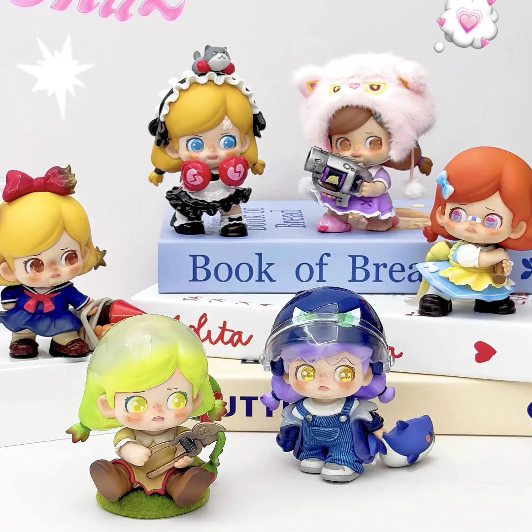 

Подлинная серия KOKOSA Rampage Lolita Mystery Box, модная мультяшная фигурка Kexha Kid Sister, слепая коробка, украшение для рабочего стола, игрушки