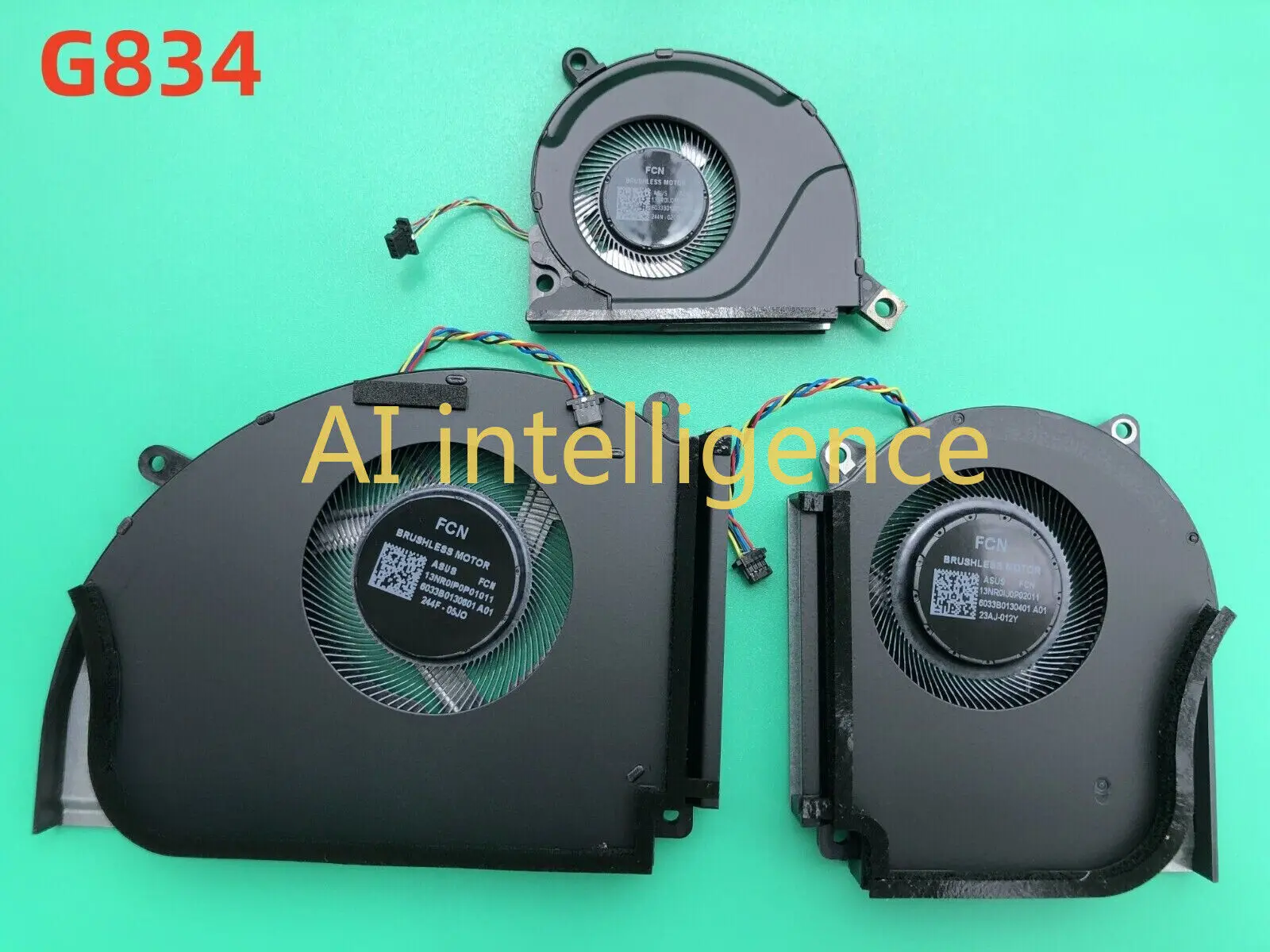 Original for ASUS ROG Strix SCAR 18 2023 G834JY G834JZ COOLING FAN Three fans