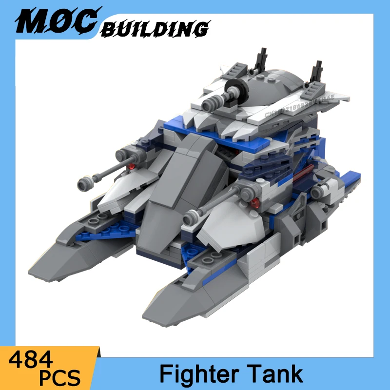 

MOC Space War Series Fighter Tank Model Building Blocks Armored Assault Vehicle DIY Idea Bricks Assemble Toys Birthday Xmas Gift