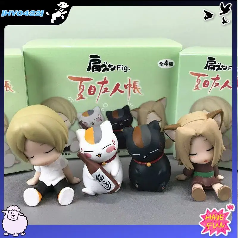 

Нацумэ Книга друзей плечо к плече сон слепая коробка Коллекционная фигурка летняя фигурка учителя кошки енот лиса украшение автомобиля