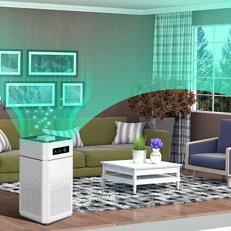 2024 xiaomi youpin Luft reiniger entfernen Rauch geruch Formaldehyd Negativ ionen generator Hepa Filter tragbarer Luftfilter Haushalt