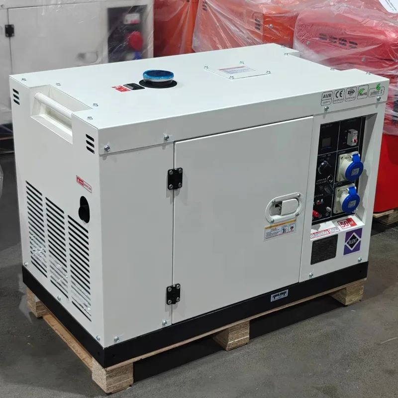 Customized 10KVA All Copper Silent Diesel Generator Set 5KW 8KW 10KW 20KW Auto Start Silent Diesel Generators With ATS Generador