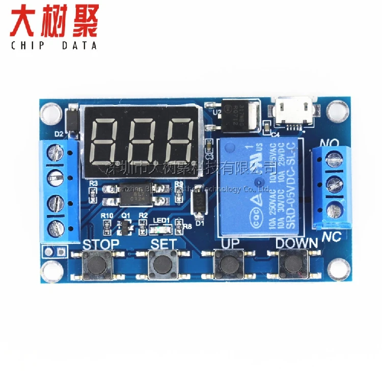 One Relay Module Delay Power Off Trigger Delay Cycle Timing Circuit Switch