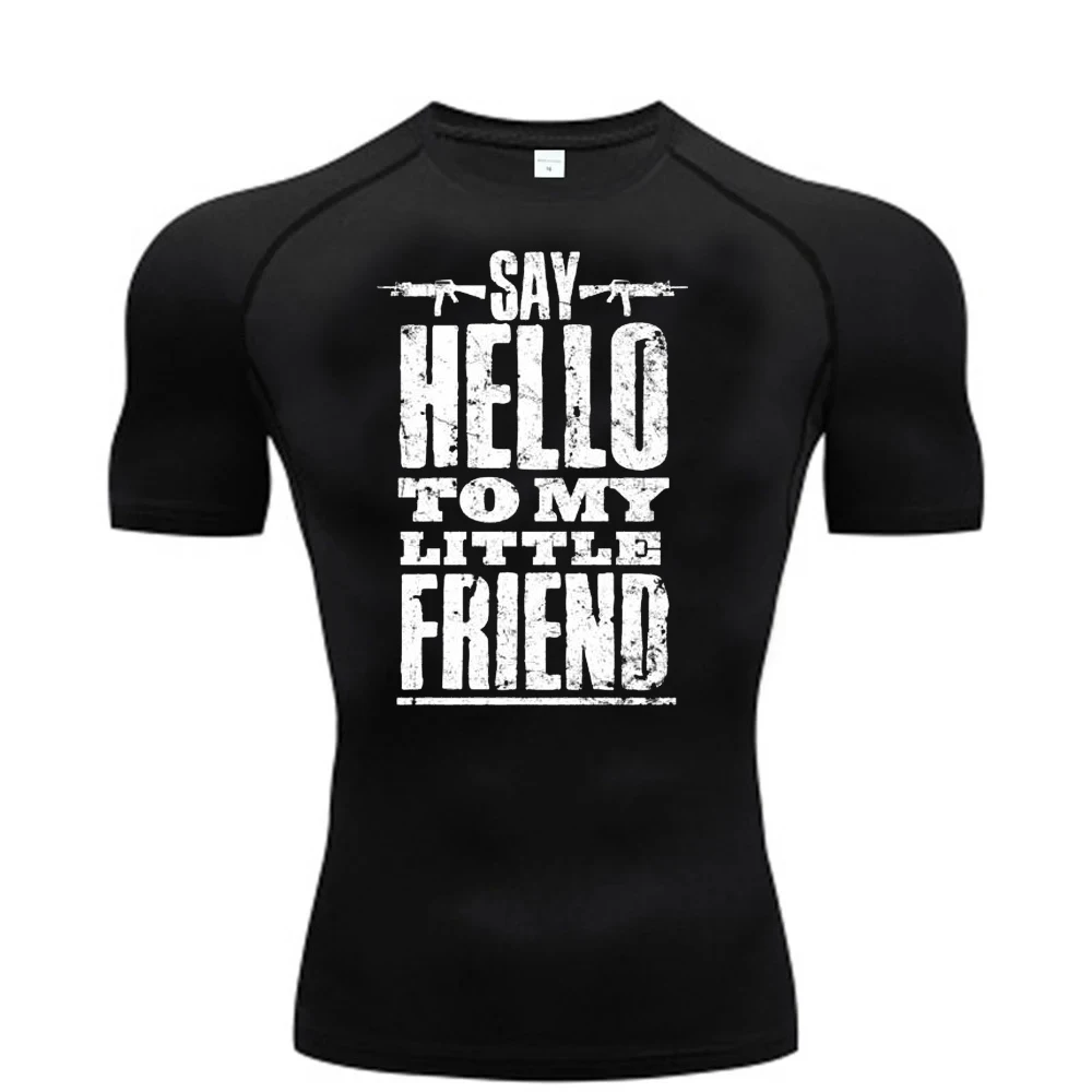 Scarface Al Pacino t-shirt Quick-Dry Fitness baddie y2k dollette summer gothic anime harajuku aesthetic
