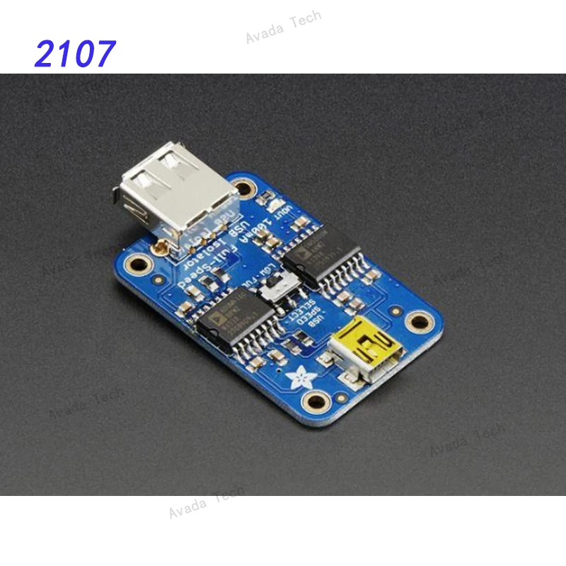 2107 Interface development tool Adafruit USB Isolator -100mA Isolated Low/Full Speed USB