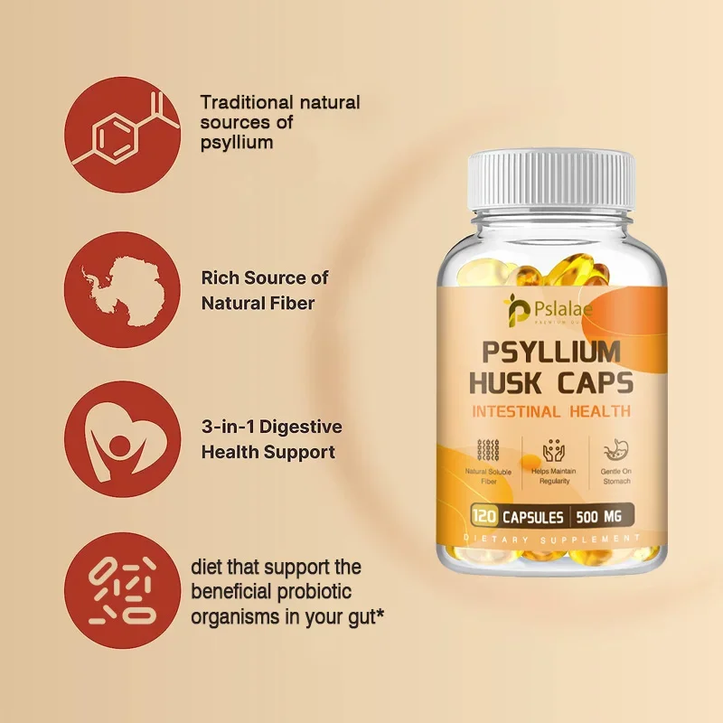 Psyllium Husk - Improve Constipation, Accelerate Metabolism, and Promote Nutrient Digestion