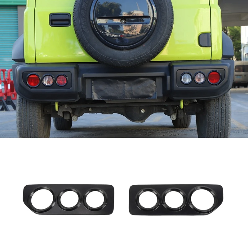 

Car Rear Tail Light Lamp Decoration Cover Tail Light Cover For Suzuki Jimny JB64 JB74 2019 2020 2021 2022 2023 Accessories ,2PCS