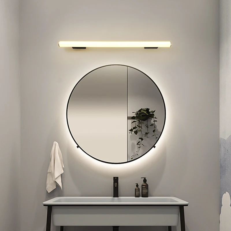 Mirror Headlight Led Lighting Modern Minimalist Style Interior Decoration Dressing Room Bathroom Living Room Bedroom AC85-265V