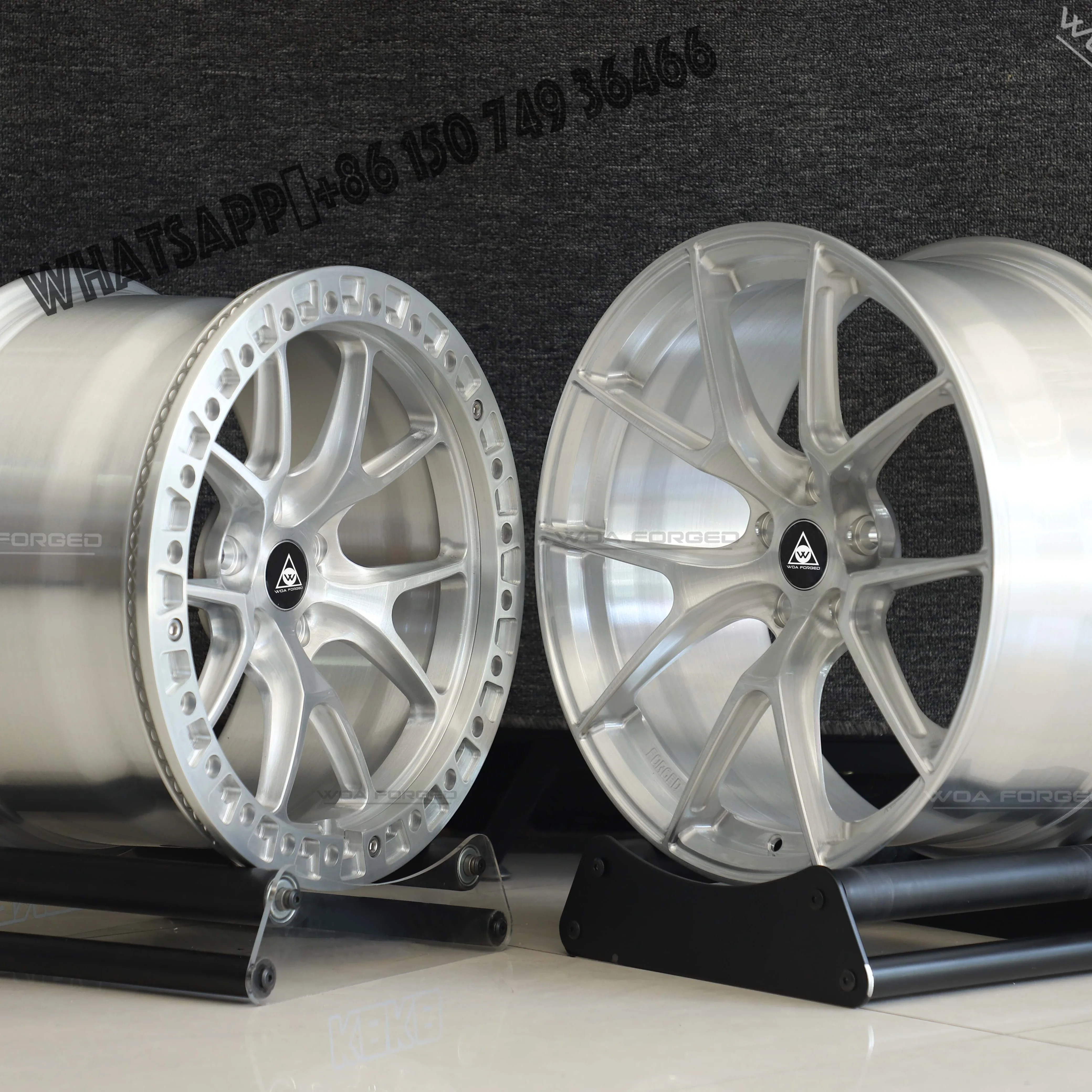 Forged Racing Rim 5x112 5x120 5x114.3 Beadlock Aluminum Wheel 15x10 17x10 18x11 for BMW M3 G80 G81 M4 G82 G83 Huracan Gtr Nissan