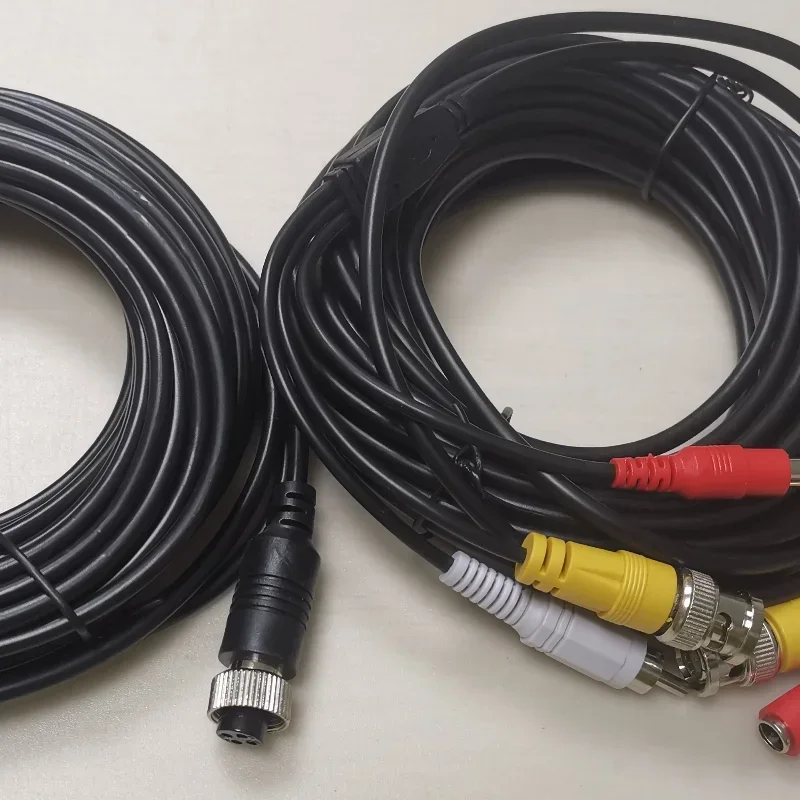 10m 12V DC 15M Audio Video Power Camera Cable BNC RCA CCTV Cable 1pcs free shipping CCTV DC Power Extension Cable Cord 10 Meter