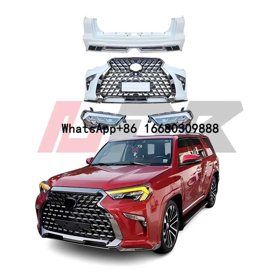 

body kits For to yo ta 4runner 2010-2021 car front rear Bumpers grille Car accessories auto body system automotive parts