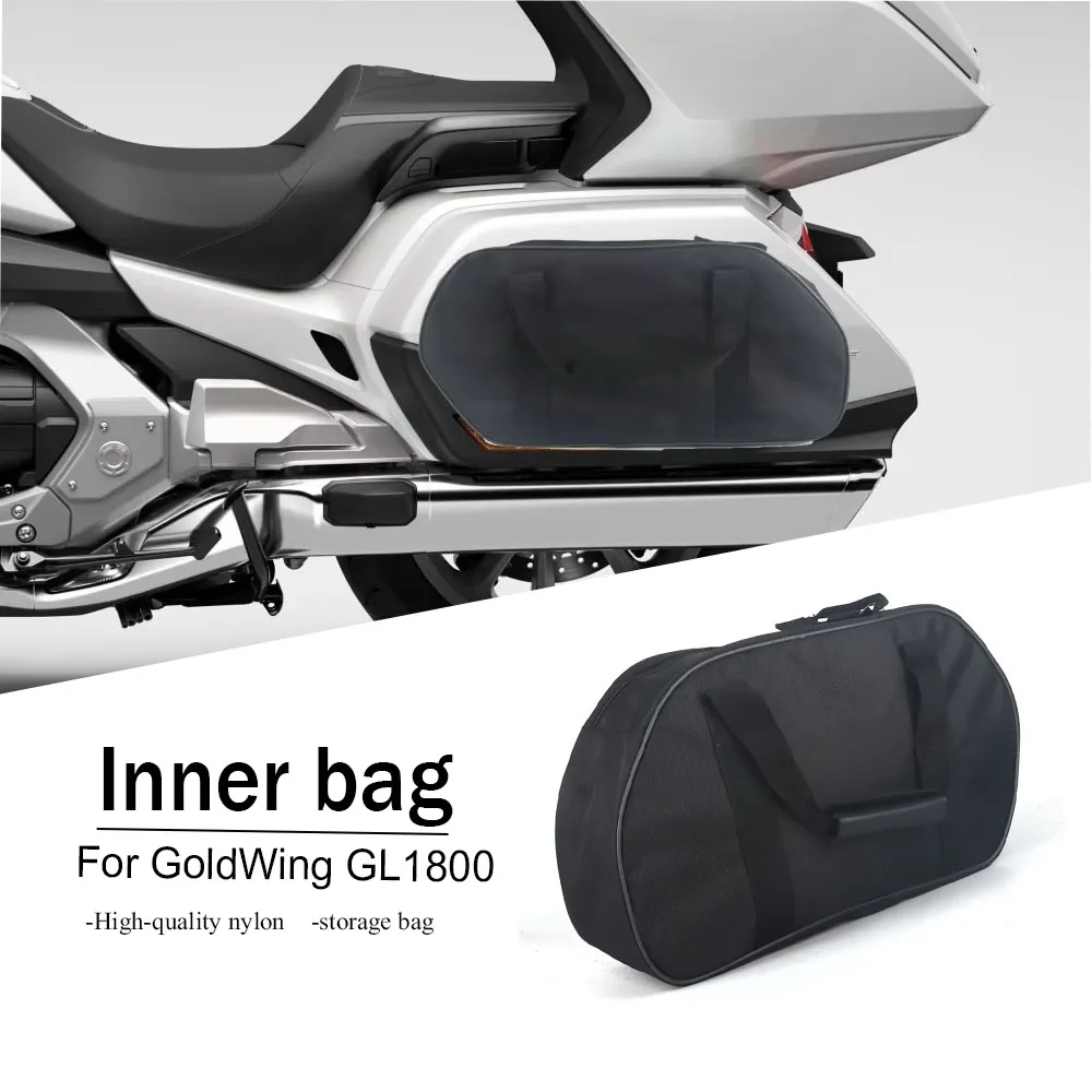 

For Honda Goldwing GL1800 2018 2019 2020 2021 2022 2023 2024 Motorcycle Black Saddlebag Saddle Luggage Liners Trunk Liner Bag