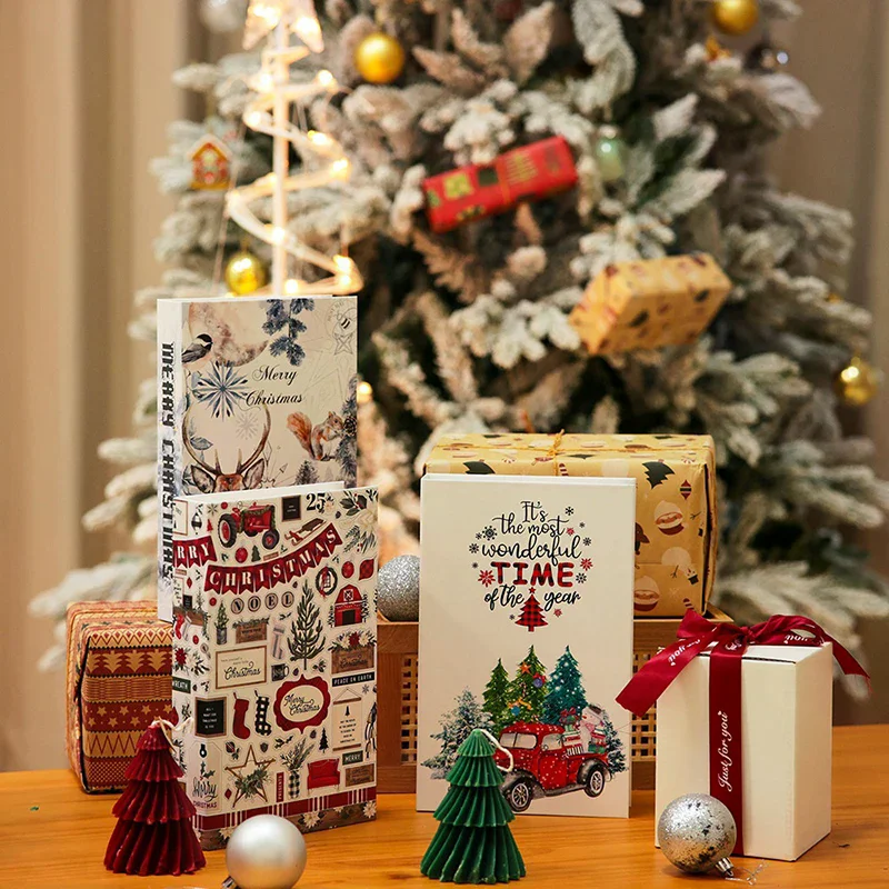 سلسلة عيد الميلاد الكتب المزيفة الديكور غرفة المعيشة جماليات الدعامة الكتب الزينة الداخلية طاولة القهوة الحلي الإضافية