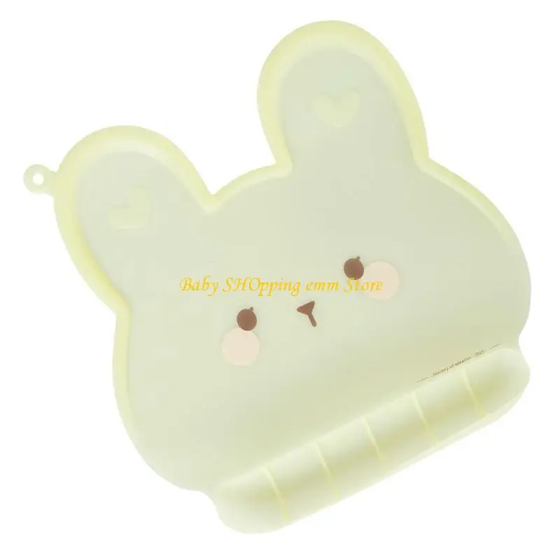 

23GD Travel Dinner Placemat Reusable Mat Feeding Plate with Catching Pocket