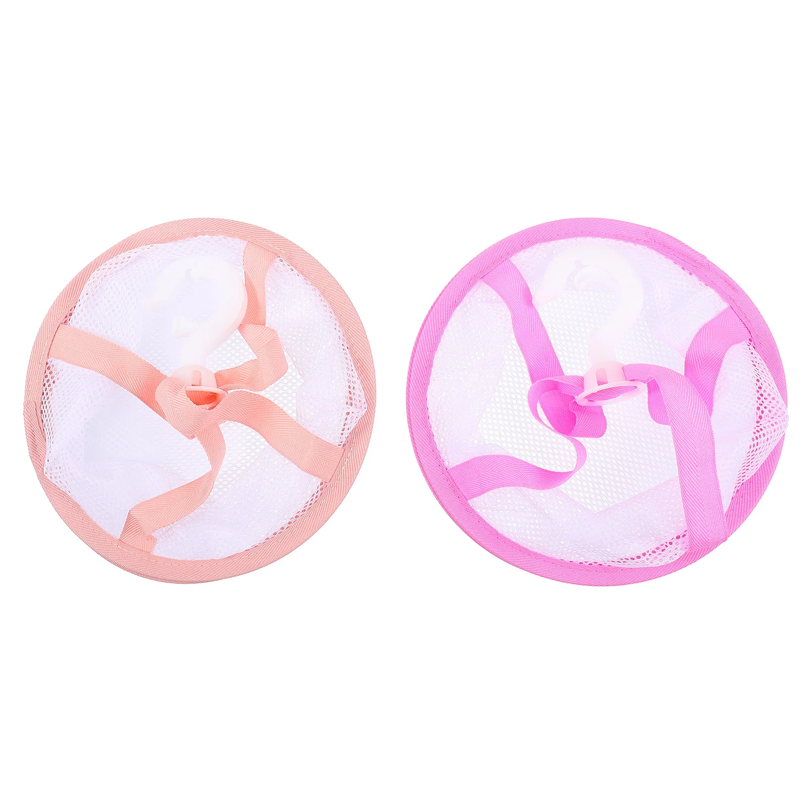 

2pcs Portable Drying Net for Beauty Egg Makeup Brushes Puff Mesh Large Capacity Storage Safe Powder Brush Hanger