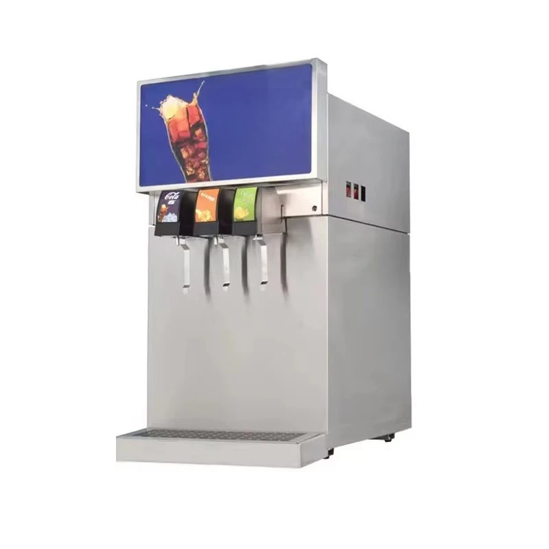 Máquina de cola comercial totalmente automática, máquina dispensadora de Sprite de Coca-Cola pequeña, máquina de bebidas carbonatadas Pepsi