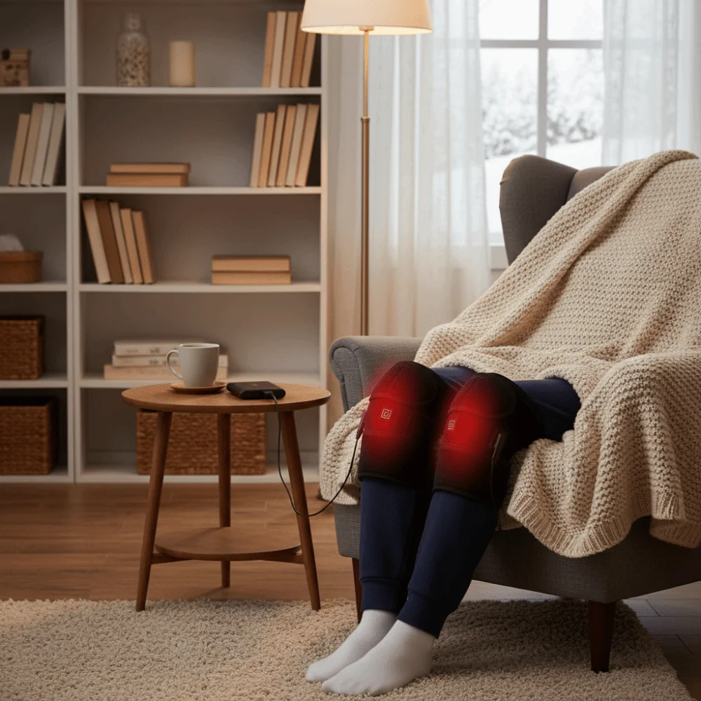 الأشعة تحت الحمراء التدفئة التهاب المفاصل دعم هدفين الركبة لتخفيف الآلام الرعاية الصحية التدفئة دعامة الركبة تدليك الركبة الانتعاش المعونة