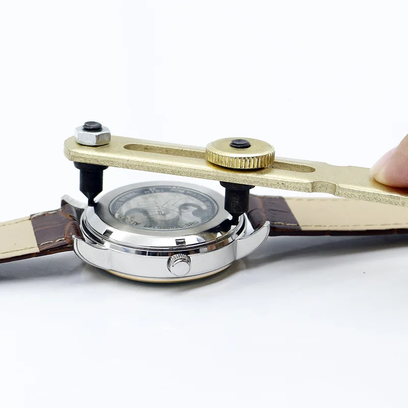 Uhrenwerkzeuge Uhr Einstellbarer Öffner Zurück Gehäuse Drücken Näher Entferner Reparatur Uhrmacherwerkzeug