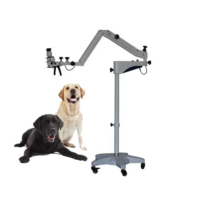 Small Animals Pet Vet Ophthalmic Surgical Operating Microscope Portable Ophthalmic Veterinary ENT Operating Microscope