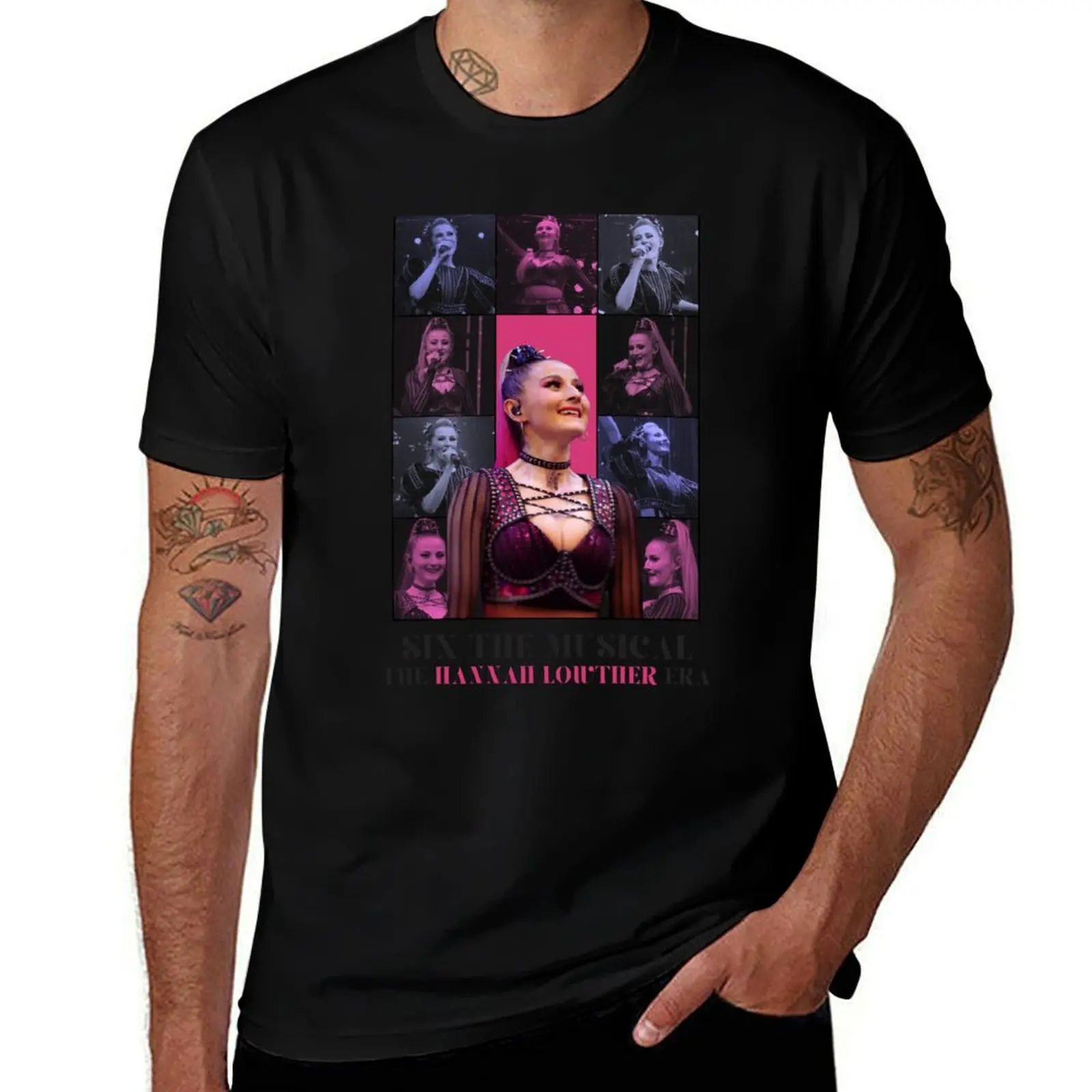 

Six the Musical Hannah Lowther 'Era' (#2) design T-Shirt affliction shirts customs design your own slim fit t shirts for men