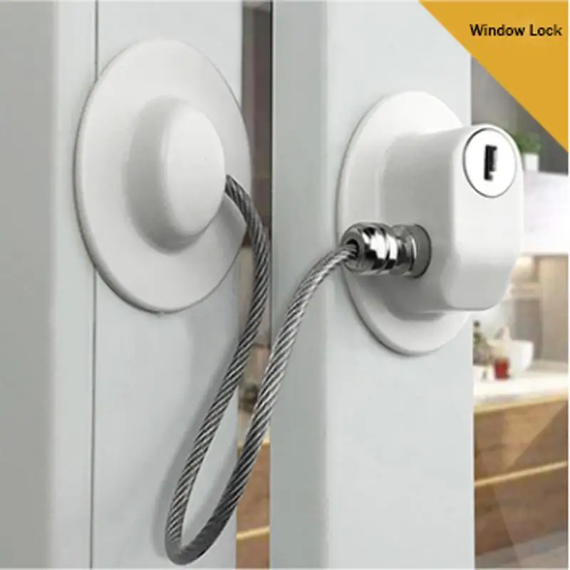 Child Protection Refrigerator Lock Window Stop Baby Safety Child Lock Infant Security Window Stopper Without Punching Safe