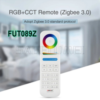 Miboxer FUT089Z RGB+CCT Remote Controller  For Zigbee 3.0 series LED bulb Lights 7 Zones Control For RGB+CCT LED Light Strip