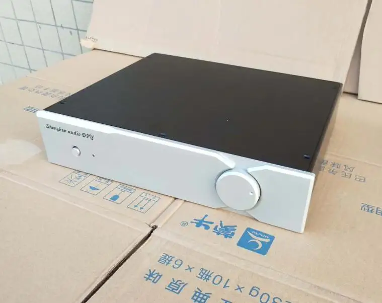 320*70 الهيكل preamp HIFI DIYI مكبر للصوت لتقوم بها بنفسك الضميمة الألومنيوم الكاملة