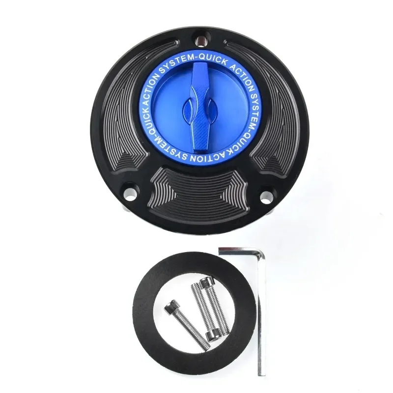 Motorcycle CNC Fuel Tank Cap Cover Fits Yamaha YZF R6 R6S R1 R25 R15 FZ1 FZ6 FZ6R FJR1300 TT600E TT600S FZ1000 Fazer Accessories