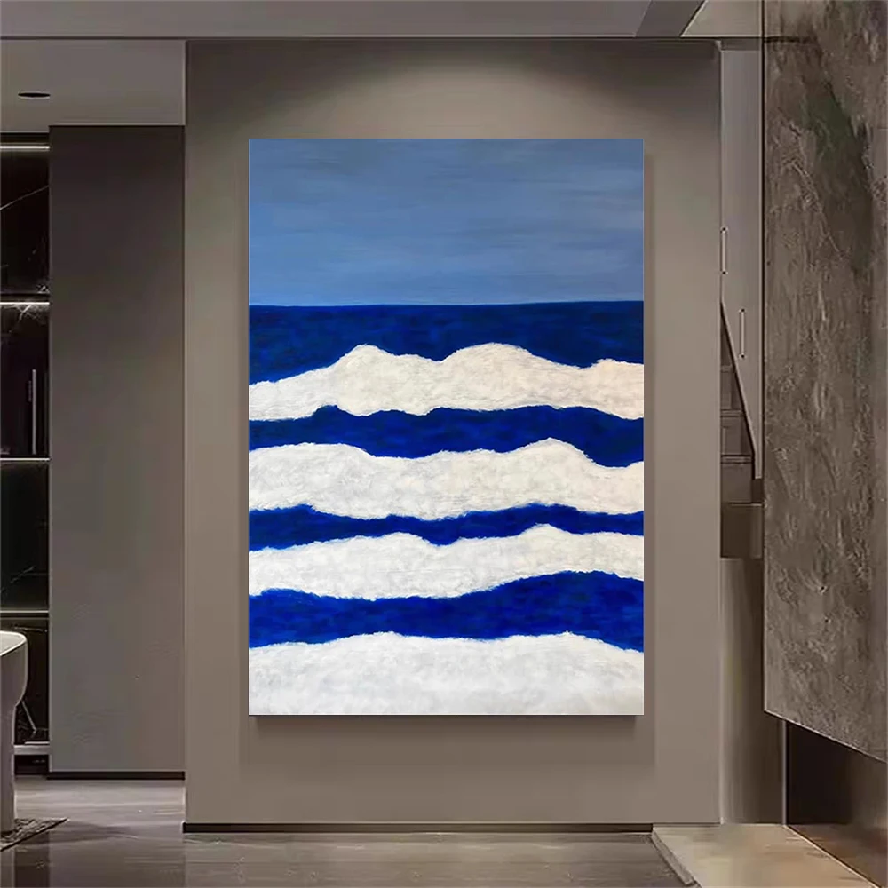 

High Quality Handmade Abstract Oil Painting On Canvas Hand Painted Beautiful Colors Landscape Wall Art Picture Living Room Decor