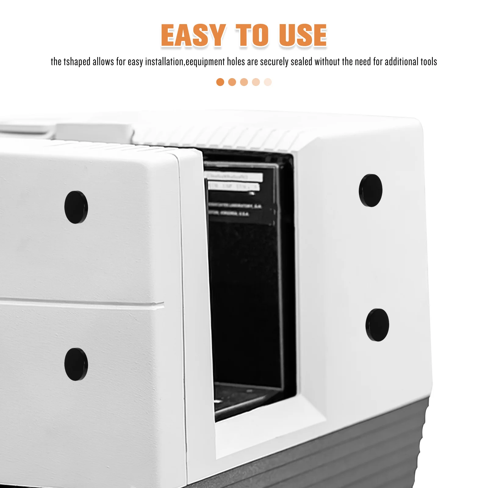 8 قطعة سيليكون T-شكل التوصيل مرونة عالية الغبار مقاوم للماء ل 16.8-17.8 مللي متر ثقوب أنابيب ختم الحماية