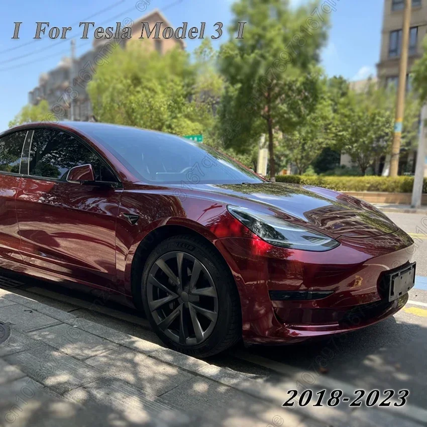 

4PCS Wheels Hub Caps Replacement For Tesla Model 318Inch Automobile Hub Cap Full Cover Accessories 2018-2023