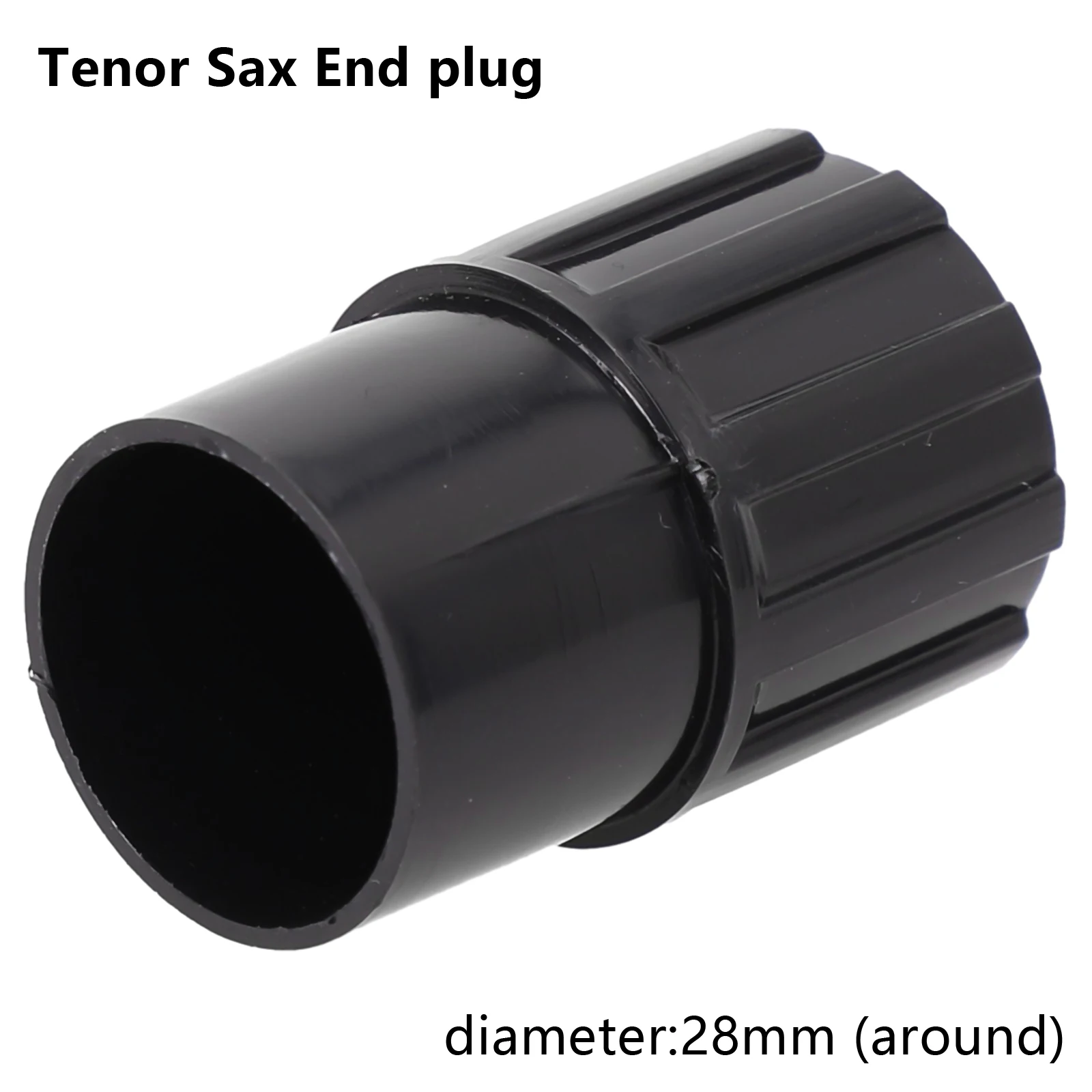 Saxophone End Plug Stopper Sax Protection Cap Parts Alto Tenor Soprano Sax Wind Instruments Accessories Lightweight Plastic