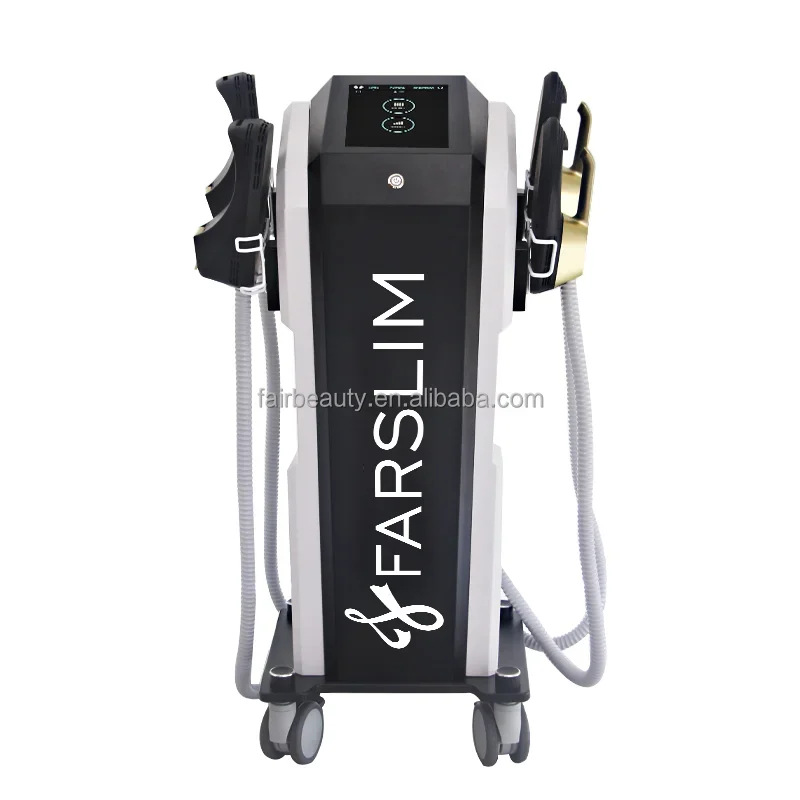 

Hi-emt+RF Muscle body sculpting Machine with 4 Handles RF Pelvic Stimulation Pads Optional salon