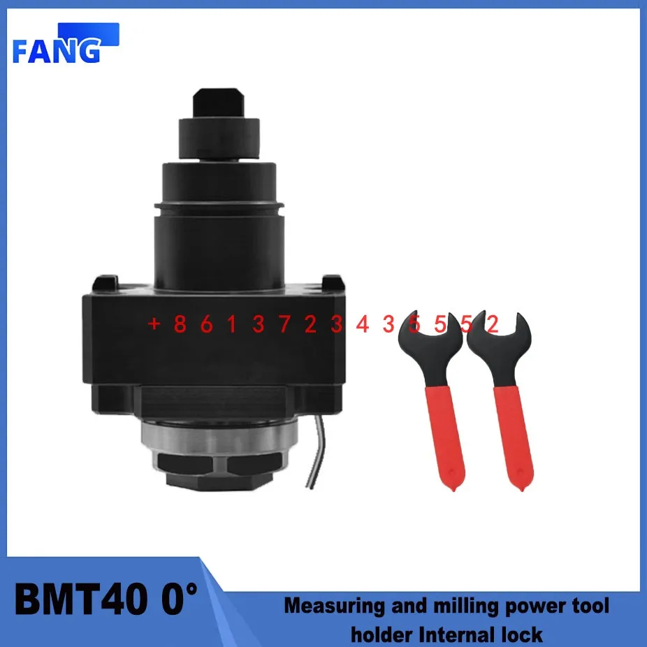 

HOT BMT40 45 55 side milling power tool holder ER25 internal/external lock turning and milling compound center 0° power head