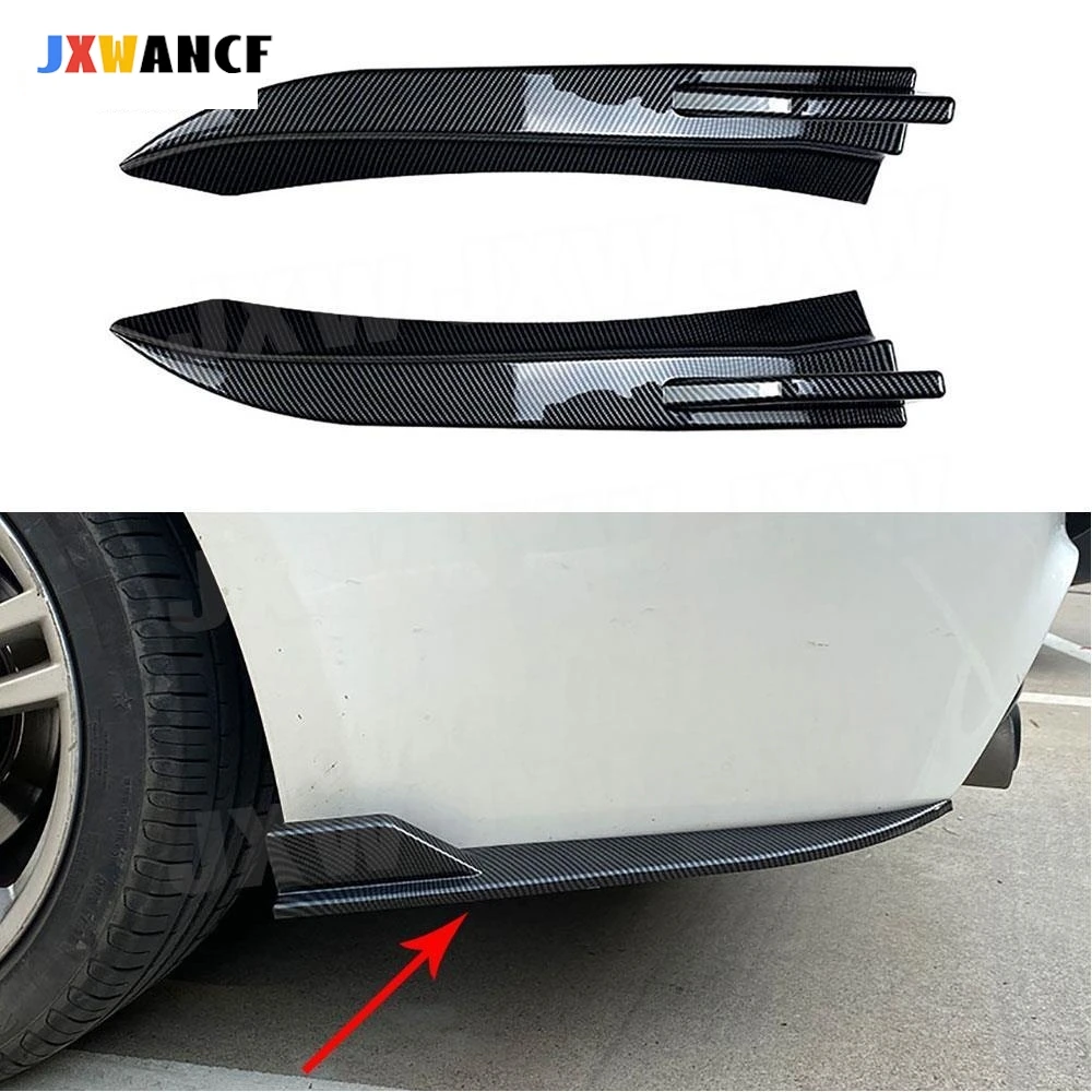 

JXWANCF ABS задний бампер сплиттеры фартук спойлер для BMW 3 серии F30 M-Tech 2013-2019 задний бампер Canard автомобиля