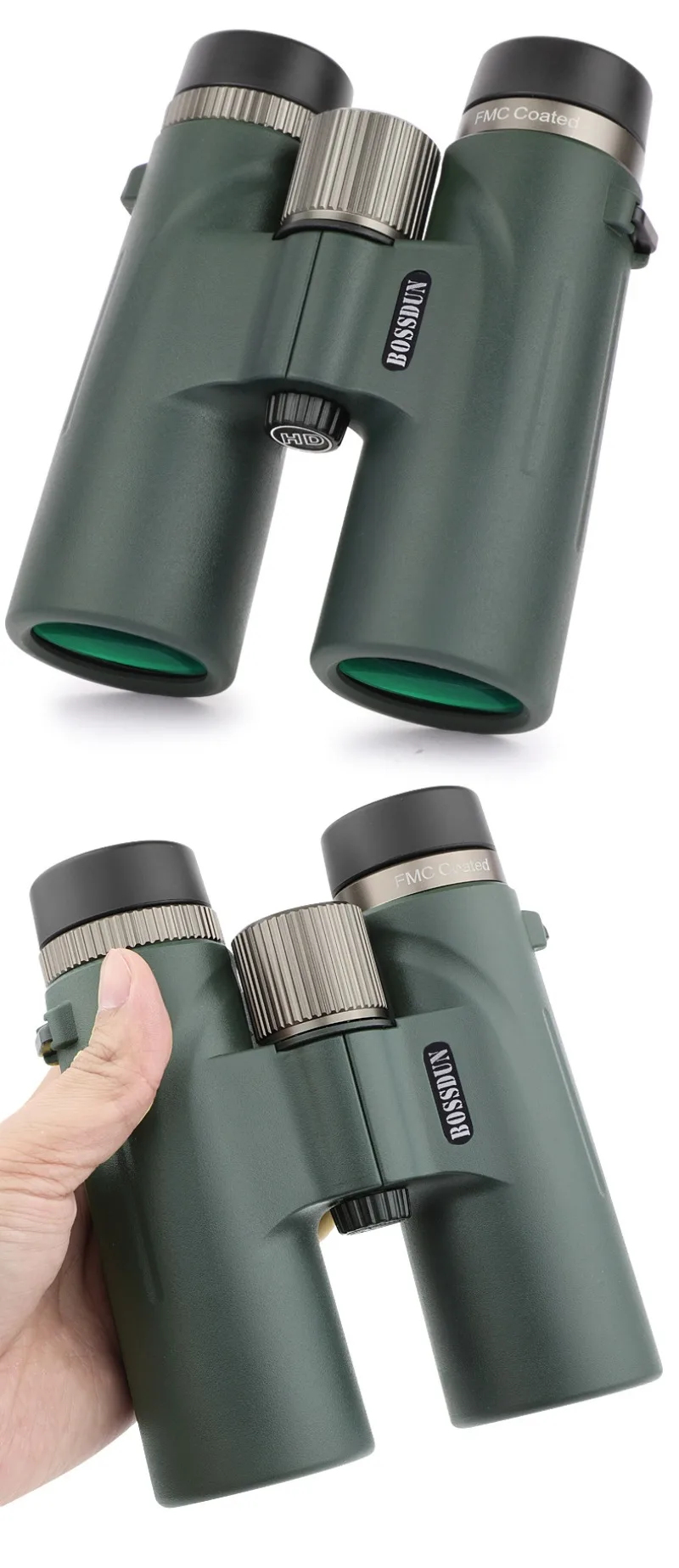 مناظير احترافية عالية الطاقة عالية الدقة وإضاءة منخفضة للرؤية الليلية تلسكوب معدني مدمج للسفر للصيد في الهواء الطلق والمشي لمسافات طويلة #3