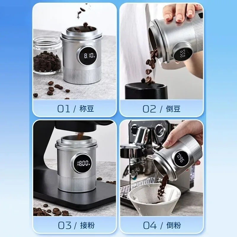Wholesale Coffee Digital Weighing Scale With Coffee Dosing Cup Hand Brew Espresso Measuring Tool Barista Coffee Accessory