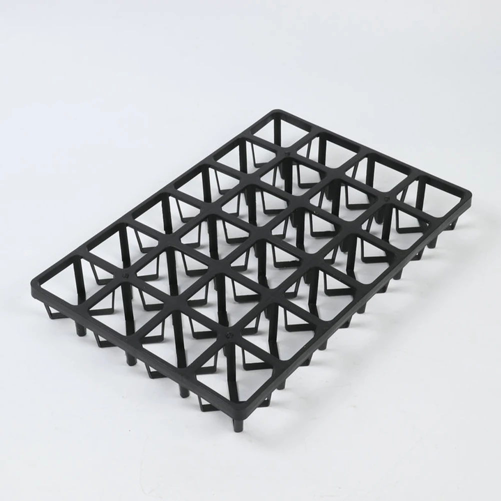 

5Pcs Nursery Pot Brackets Plastic Planting Stands 24 Hole Growing Tray Holder Seedling Germination Tray Rack Gardening Tool