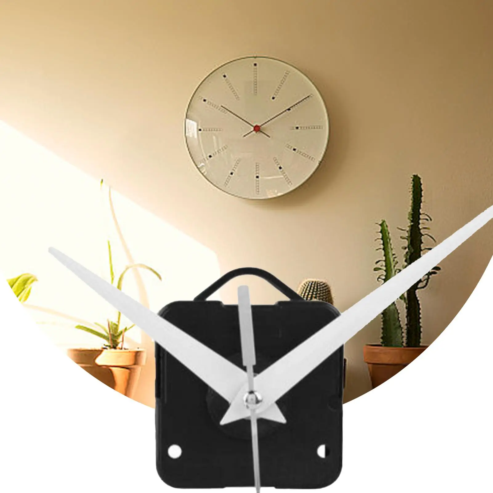 Clock Mechanism Silent Movement Machine Wall Hands Pointer Set Clockwork Table Hanging DIY Watch Repair Parts